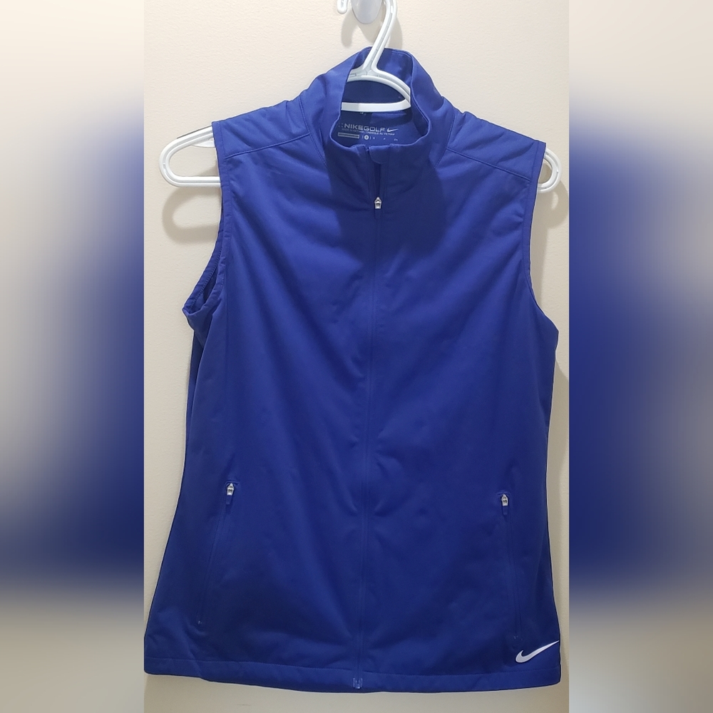 Nike Women's Sleeveless Golf Vest - Royal Blue